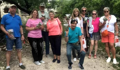 Alman turistler yıllardır aradıkları şifayı Antalya’nın doğasında buldular