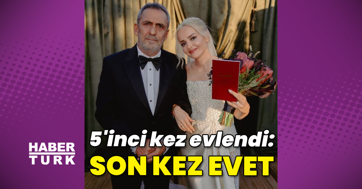 Yavuz Bingöl 5’inci kez evlendi