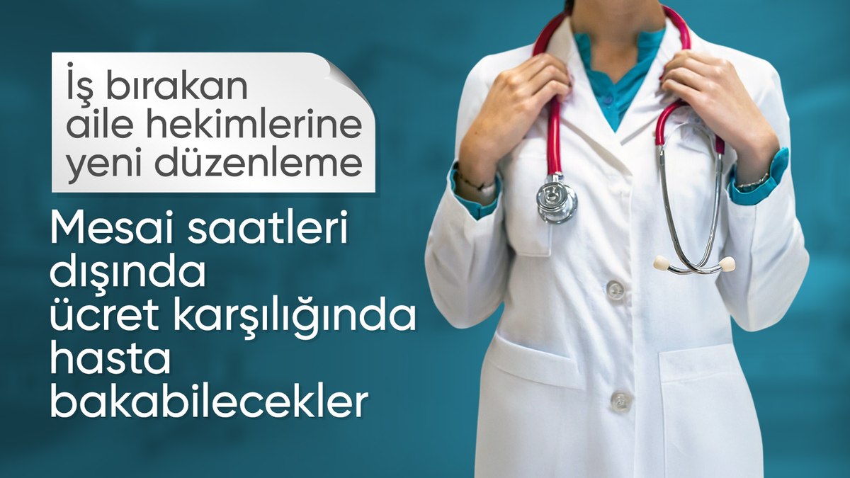 Aile hekimleri, mesai saatleri dışında ücret karşılığında hasta bakabilecek