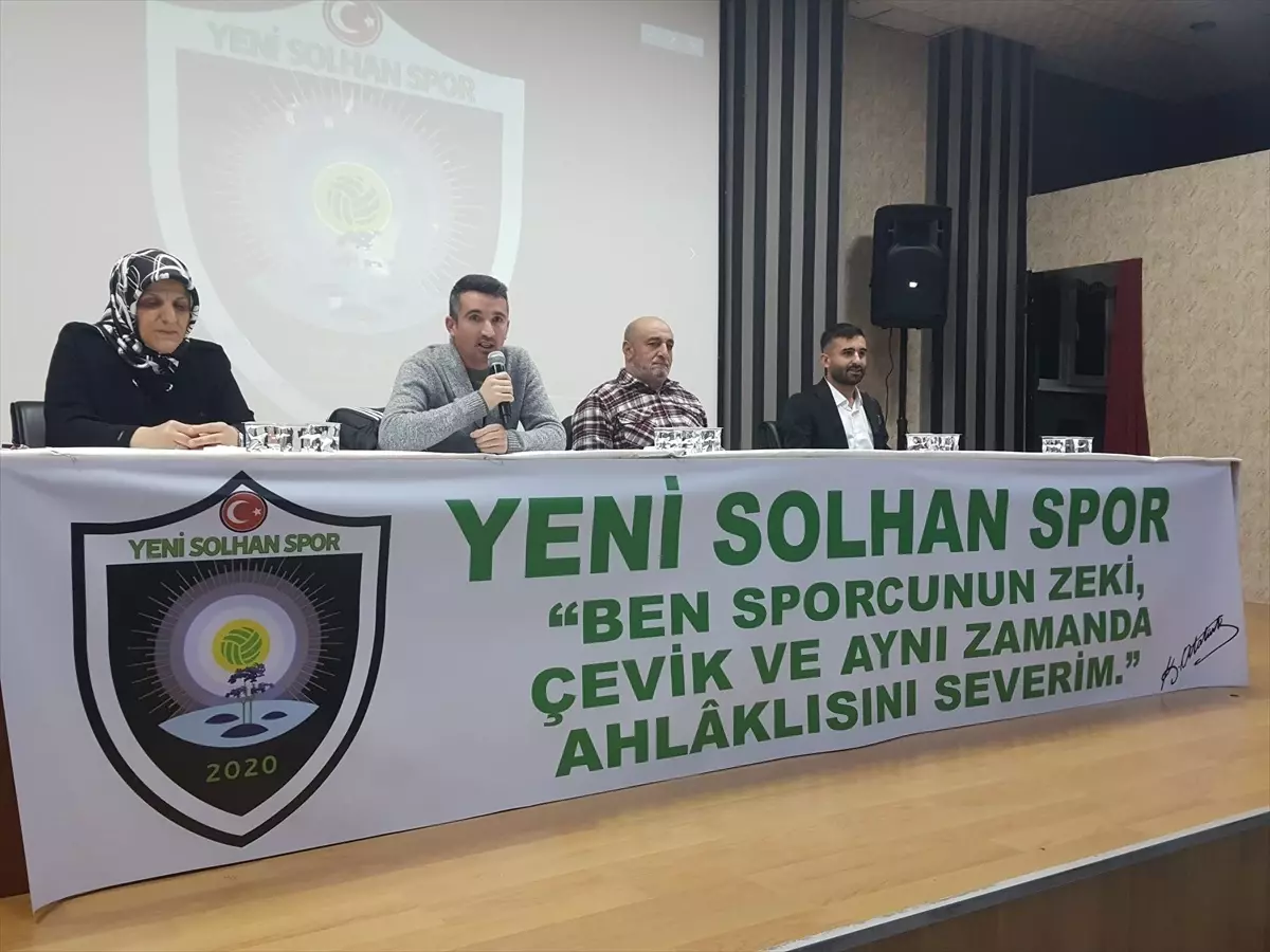 Yeni Solhan Spor’a Oğuz Başaran Başkan Seçildi